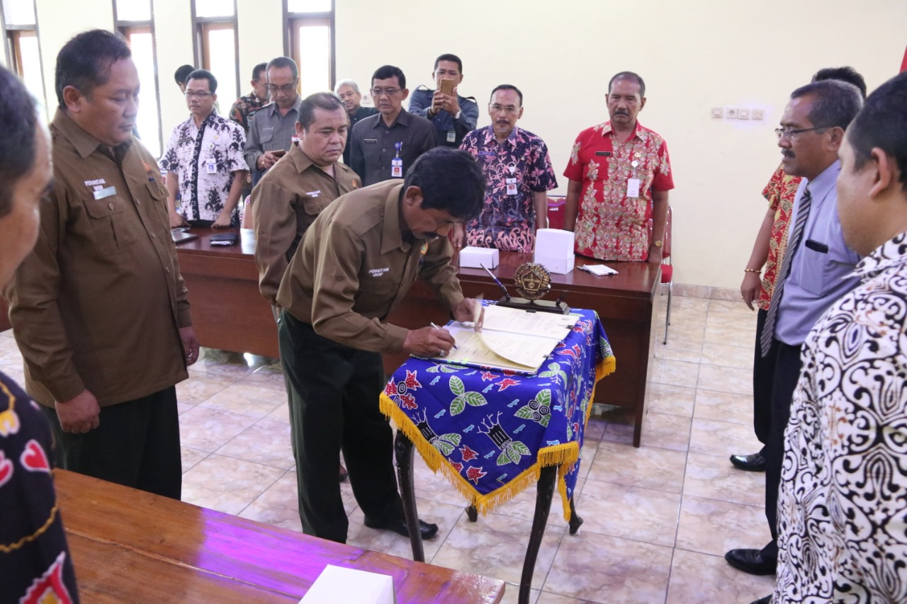 Ditandatangani Perjanjian Kerjasama Untuk Peningkatan Infrastruktur Jalan Kawasan Hutan